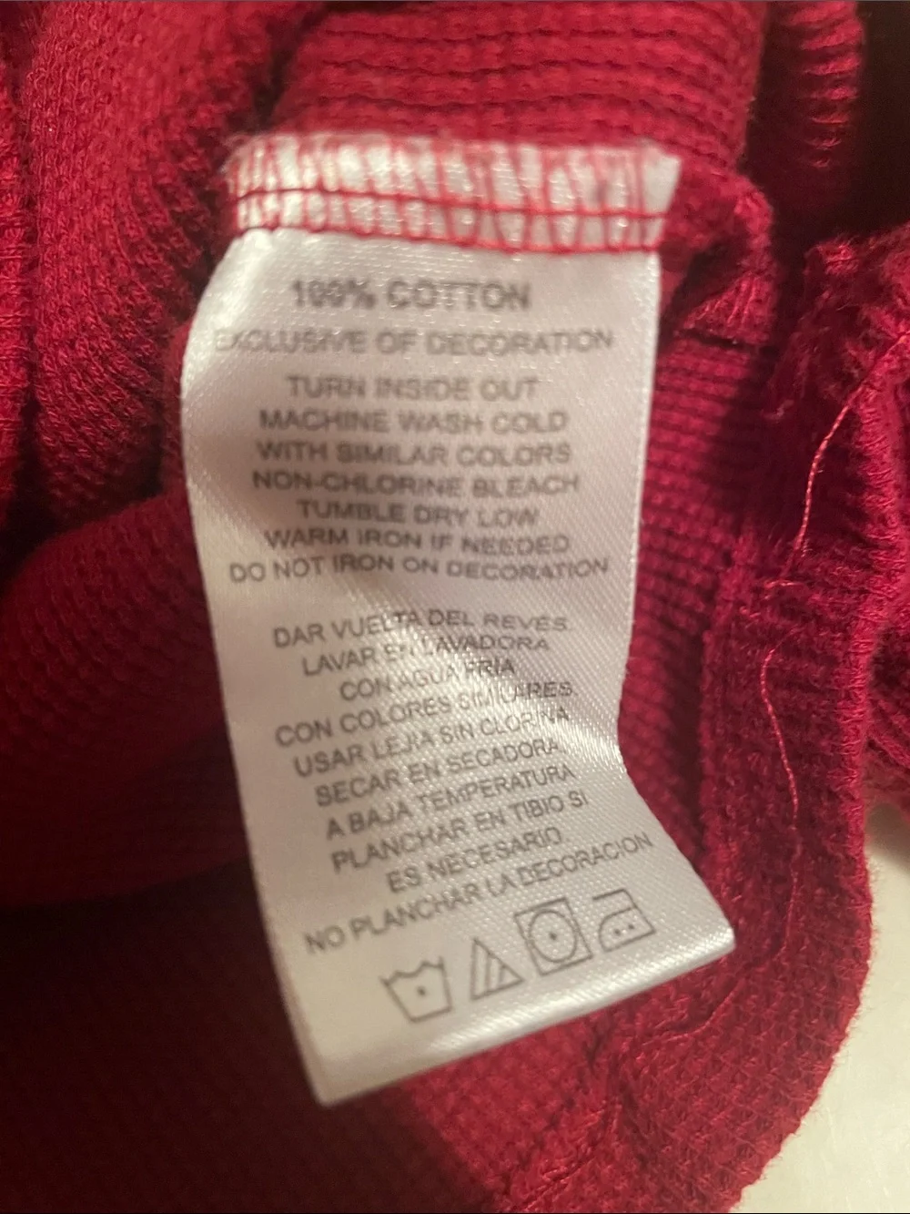 True Religion soft waffle